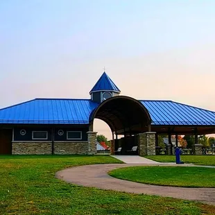 Really nice picnic shelter and bathrooms