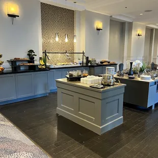 Breakfast Buffet area