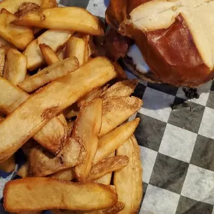 Bacon and Cheese burger sandwich