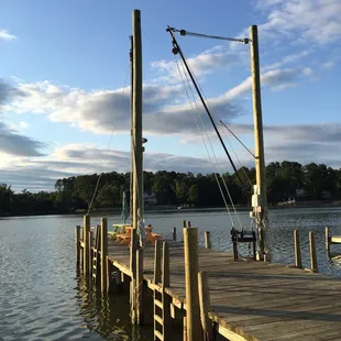 Dockside seating