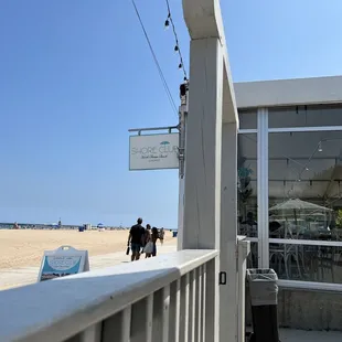 people walking on the beach