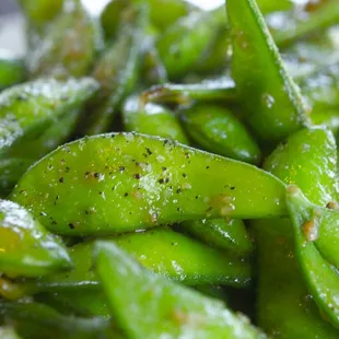 Soy Ginger Glazed Edamame