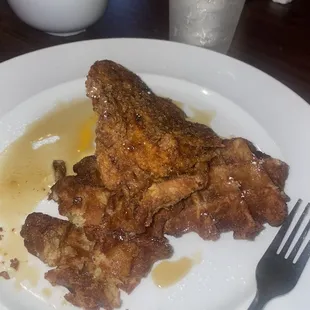 Chicken and waffles
