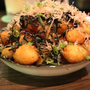 Okonomiyaki Tater tots