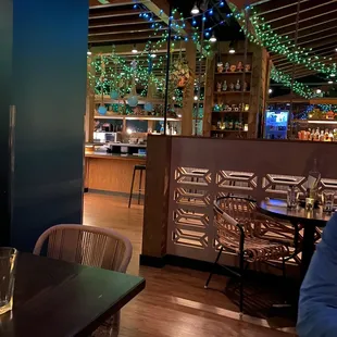 Interior of the restaurant