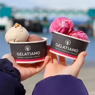 Gelato with a view IG:@tinyhangrytiff