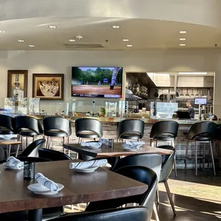 interior, sushi and sashimi