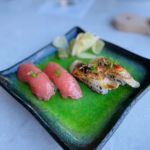Ahi tuna / $12 + Black cod / $11