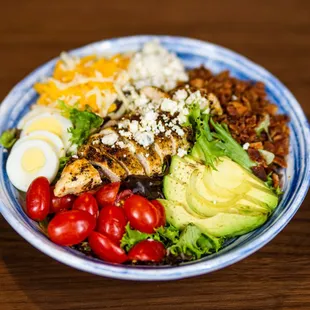 a bowl of food