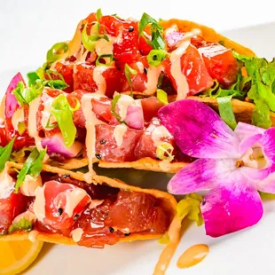 Poke Tacos