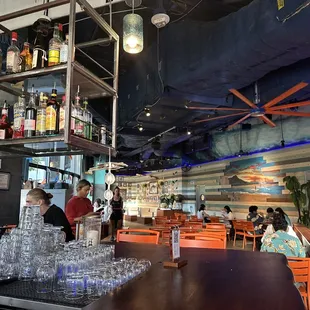 Bar area