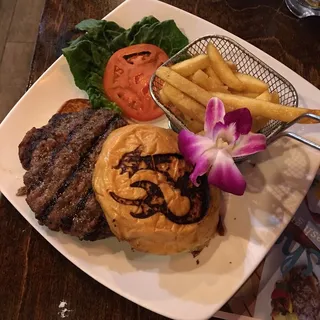 50/50 Fyre Burger