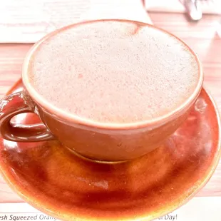 Cappuccino with oat milk