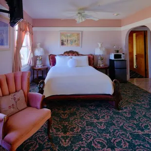 Pink Palace suite with balcony