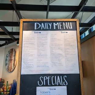 Menu 3/25/23