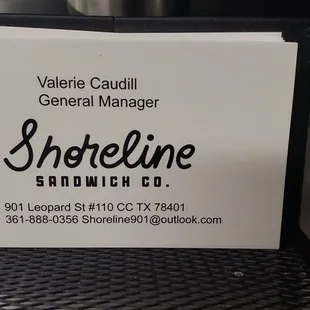 Business card