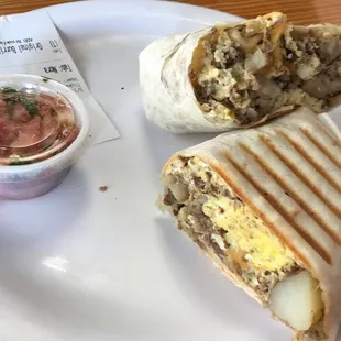Sausage Original Breakfast burrito