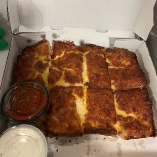 Cheese sticks! Yum!