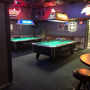 Pool tables