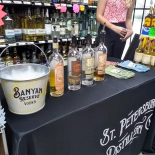 St. Petersburg Distillery, Tampa, FL Sampling Event
