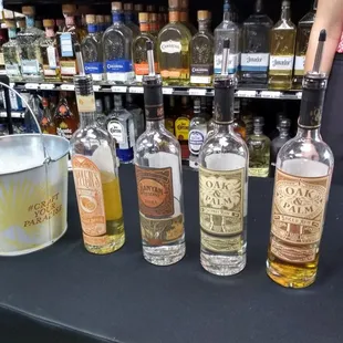 Friday night liquor sampling