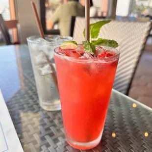 Raspberry Mojito