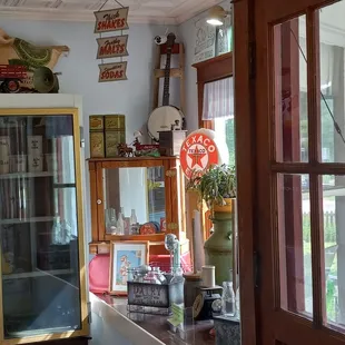 a view of the kitchen