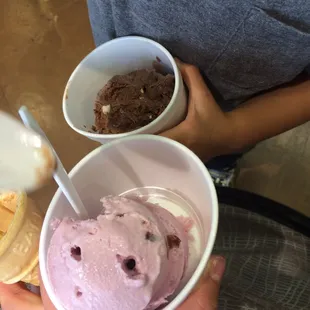 Less than $3 for two giant cups of ice cream