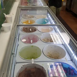 Thrifty Ice cream - lots of flavors