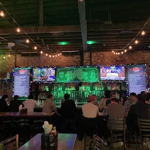 Bar area