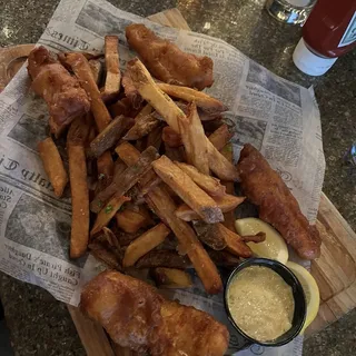 Beer Battered Fish & Chips
