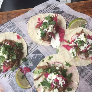 Stout Braised Short Rib Tacos