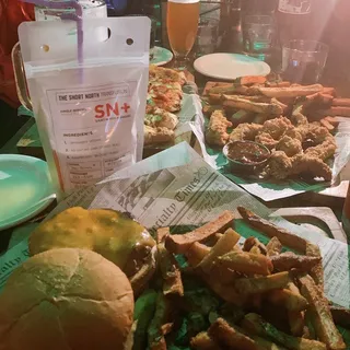 Beer Battered Tenders & Fries