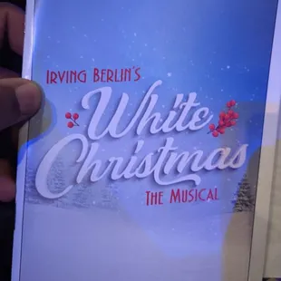 white christmas the musical