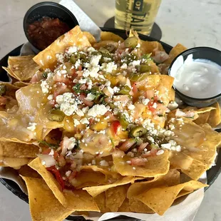 Nachos (add chicken)