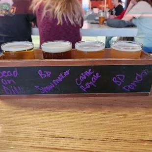Flight of beer!!!