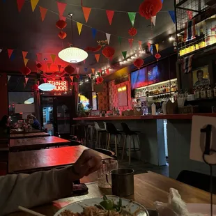 a person eating at a restaurant