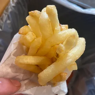 Hair in fries
