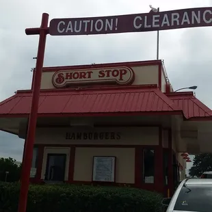 Drive thru with a wide menu.