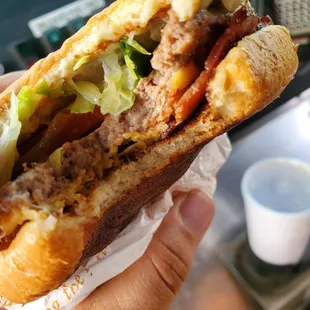 #4 Bacon Burger