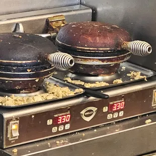 Uncleanness waffle area