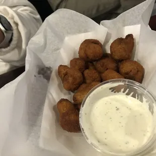 Fried Breaded Mushrooms