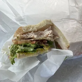 Turkey Mix on Sourdough