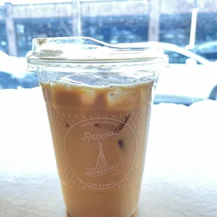 Cardamom iced latte