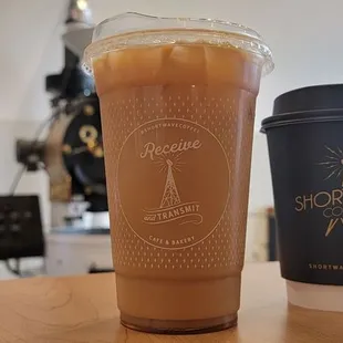 Cardamom Latte and Cold Brew