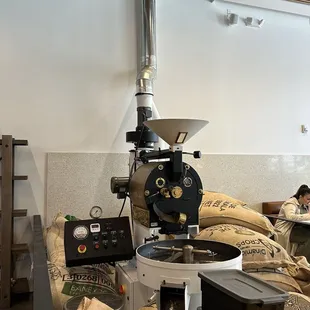 Where they roast the beans