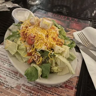 Salad to start!