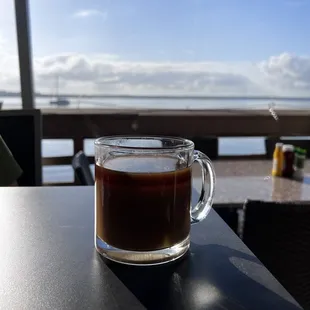 Coffee with a view