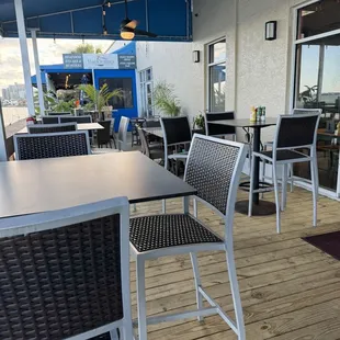 Outdoor seating