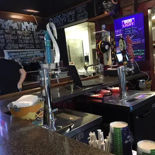 sushi and sashimi, interior